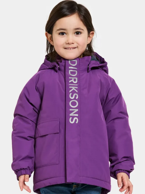 New Didriksons Talvi Kids' Jacket Royal Purple