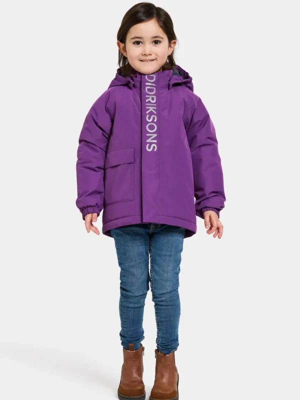 New Didriksons Talvi Kids' Jacket Royal Purple