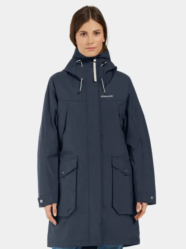 Flash Sale Didriksons Thelma Parka Dark Night Blue