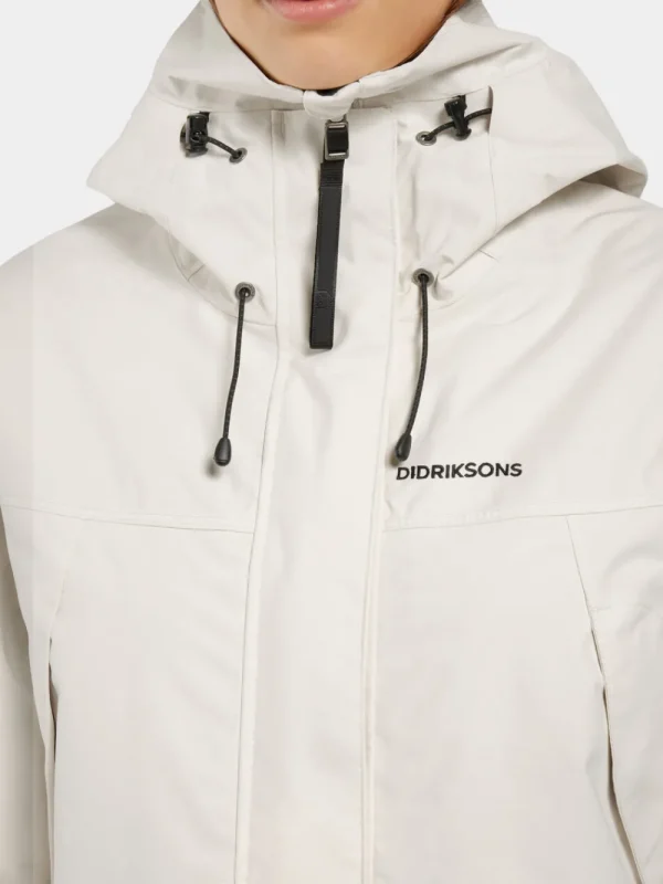 Cheap Didriksons Thelma Parka White Foam