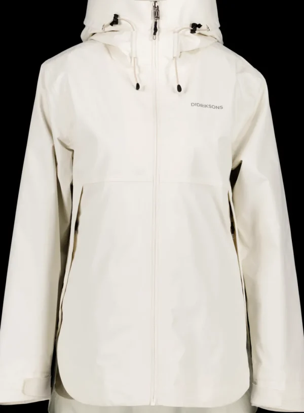 Shop Didriksons Tilde Jacket White Foam