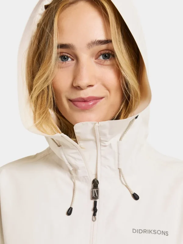 Shop Didriksons Tilde Jacket White Foam