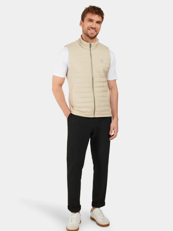 Discount Didriksons Ubbe Vest Clay Beige