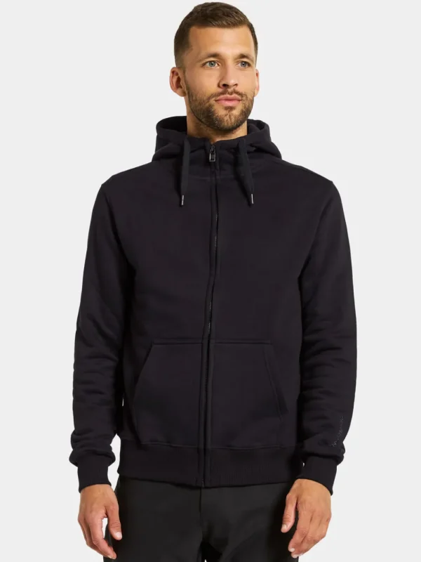 Discount Didriksons Ven Men's Full-Zip Black