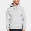 Best Sale Didriksons Ven Men's Hoodie Aluminum melange/Coal Black Print