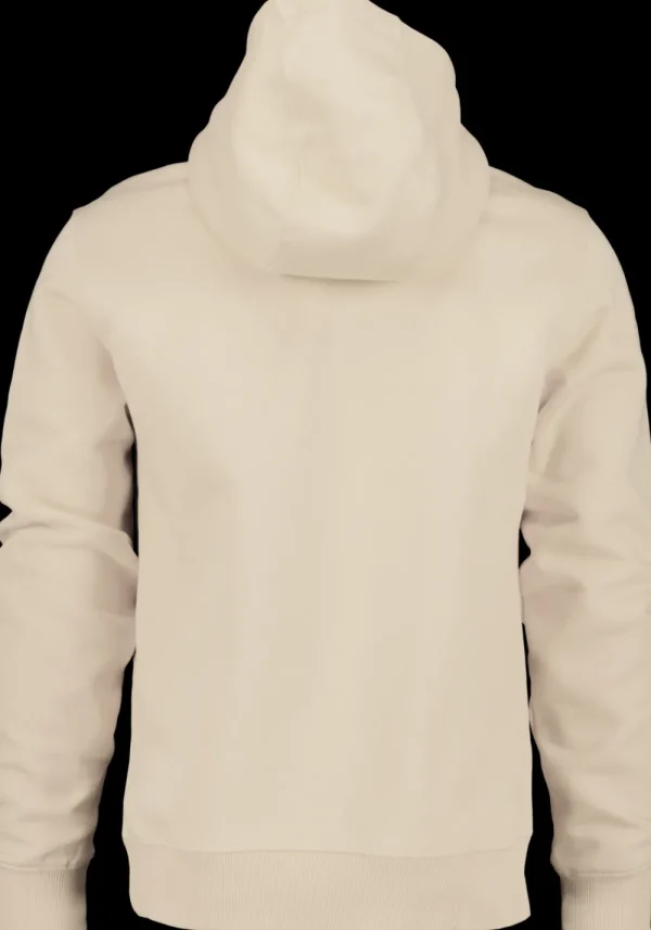 Shop Didriksons Ven Men's Hoodie Light Beige