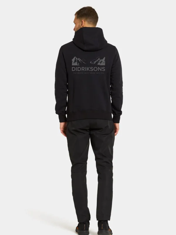 Flash Sale Didriksons Ven Men's Hoodie Landscape Black