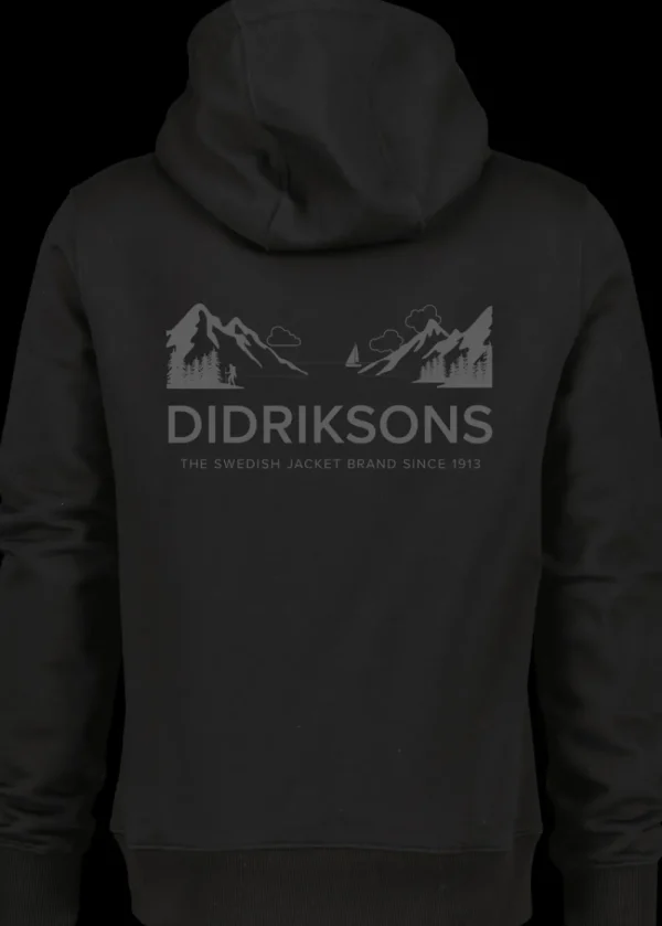 Flash Sale Didriksons Ven Men's Hoodie Landscape Black