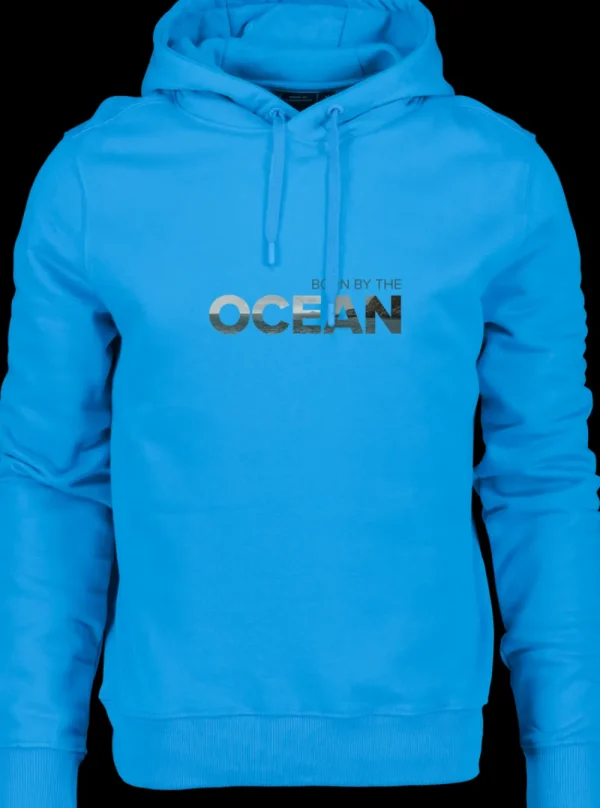 Outlet Didriksons Ven Men's Hoodie Ocean Sharp blue