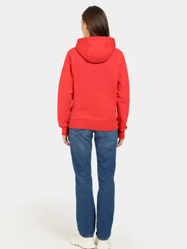 Discount Didriksons Ven Women's Hoodie Pomme Red