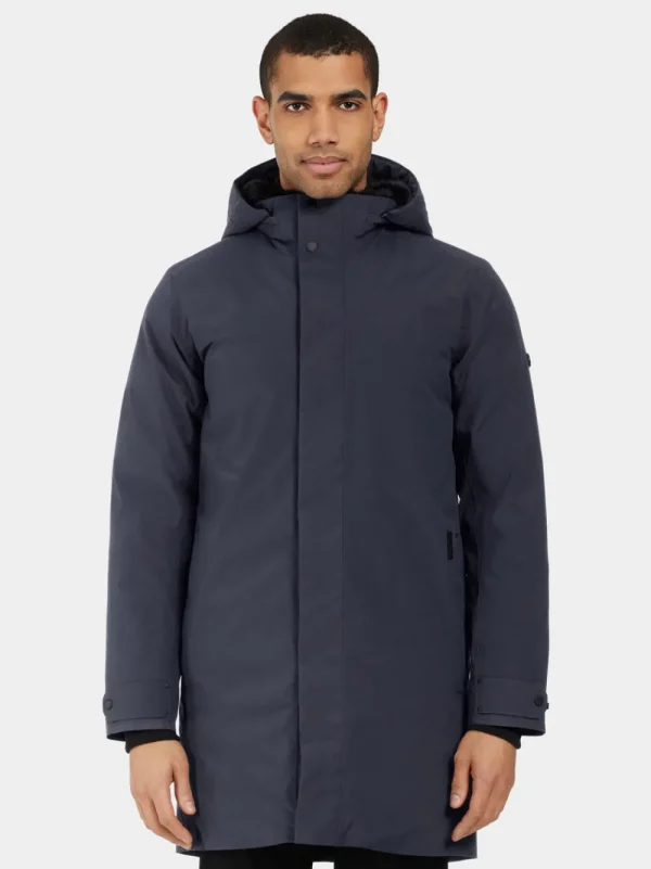 Clearance Didriksons Viktor Parka Dark Night Blue