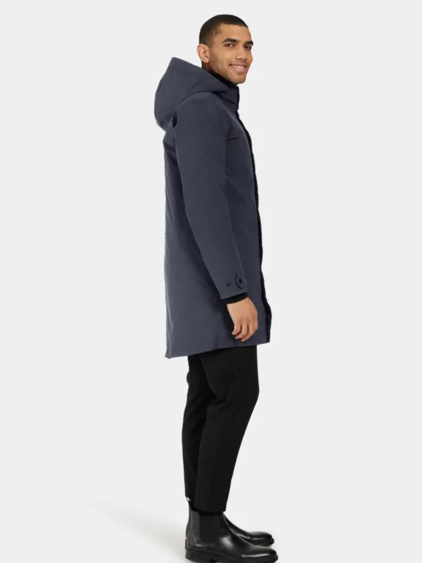 Clearance Didriksons Viktor Parka Dark Night Blue