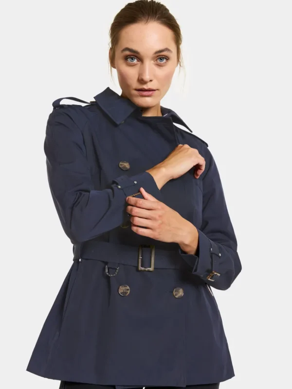 Outlet Didriksons Viktoria Jacket Dark Night Blue