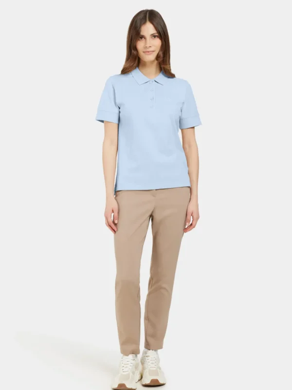 Fashion Didriksons Wivi Polo Sea Blue