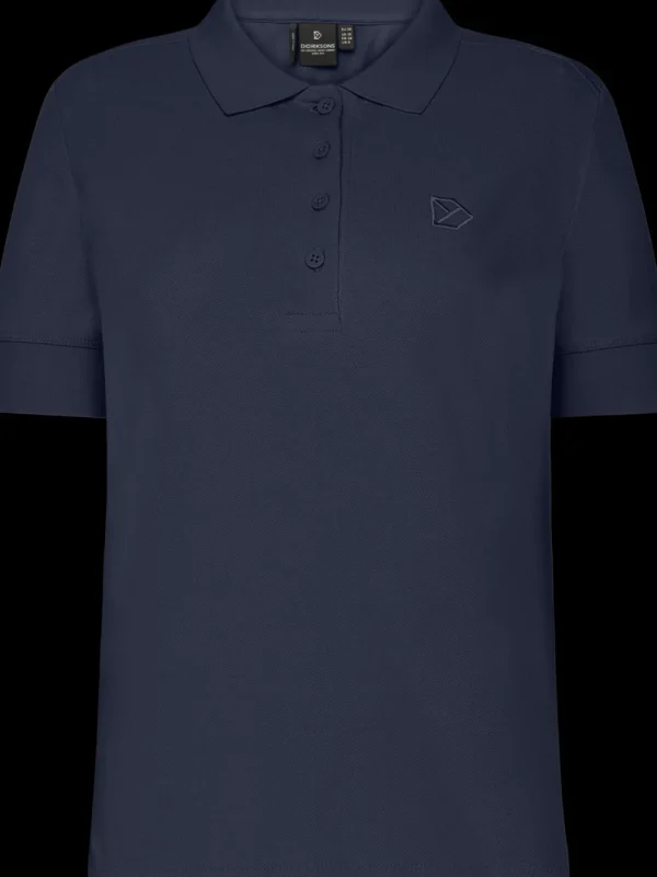 Outlet Didriksons Wivi Polo Dark Night Blue