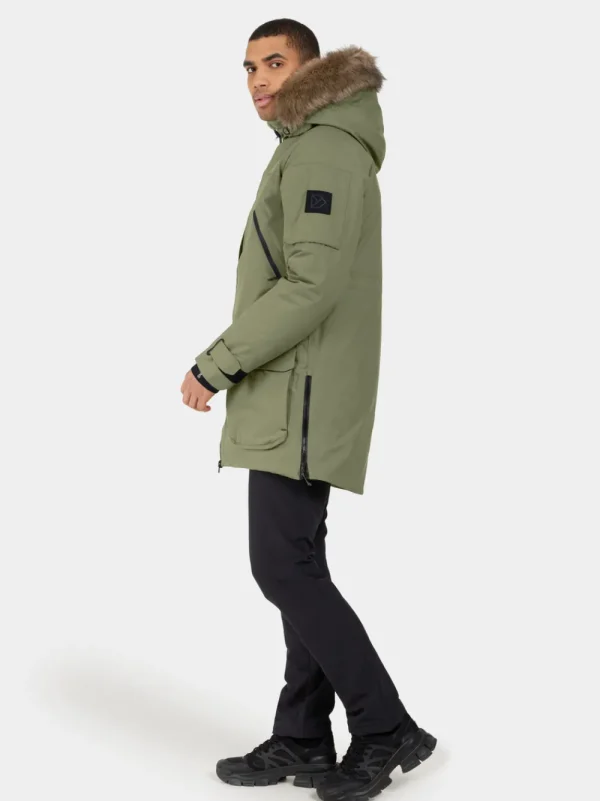 New Didriksons Zeus Parka Wild Forest Green