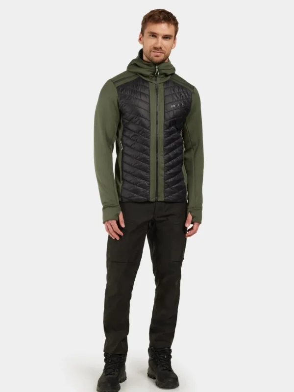 Store Didriksons Zuko Full-Zip Deep Green